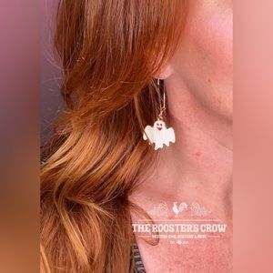 I BOO BELIEVE IN GHOSTS DROP EARRINGS